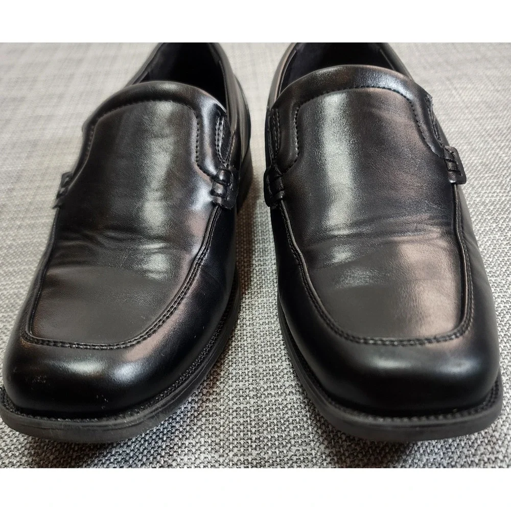 Sammy Slip Loafers Kids Size 2 Black Dress Shoes Formal Wedding